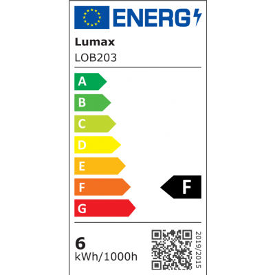 Oprawa ogrodowa słupek VESTA 6W 480lm 840 120° IP54 220-240V LOB203 LUMAX  (LOB203)