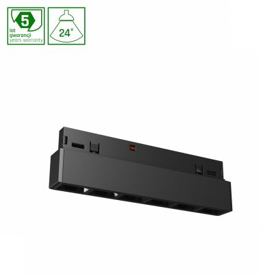 SYSTEM SHIFT NANO - GRID XS OPRAWA LINIOWA 100X12X30MM 6W 24ST CZARNY 5 LAT GW. (WLD+80013)