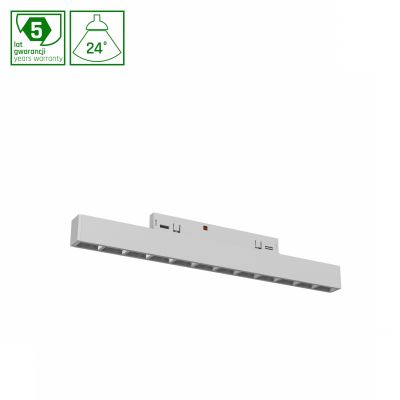 SYSTEM SHIFT NANO - GRID S OPRAWA LINIOWA 196X12X30MM 10W 24ST BIAŁY 5 LAT GW. (WLD+80003)