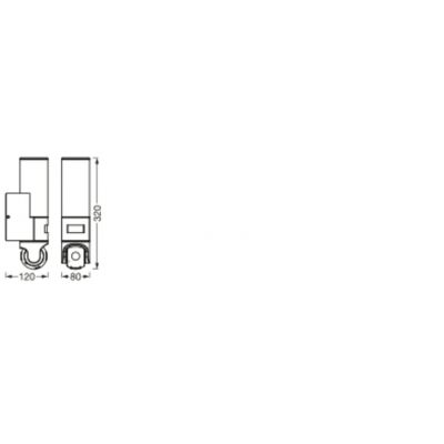SMART OUTD WIFI WALL CAMERA CON DG LEDVANCE (4058075564602)