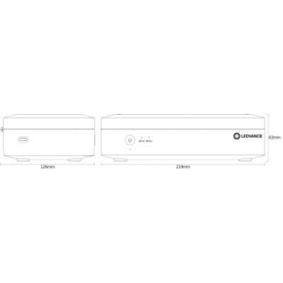 Sterylizator Pudełko dezynfekujące do urządzeń Przenośne USB C UV-C Sterilization BOX 4058075515994 LEDVANCE (4058075515994)
