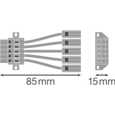Oprawa TRUSYS PERFORMANCE FEED IN 5P LEDVANCE (4058075284623)