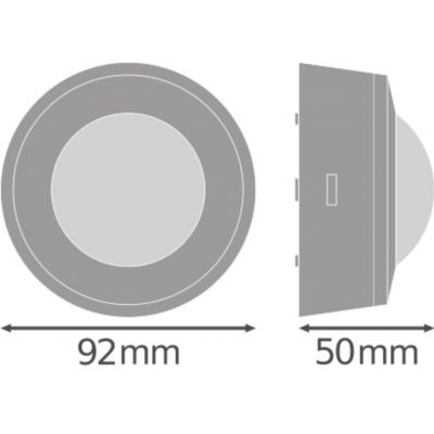 SENSOR CEILING 360DEG IP44 WT LEDVANCE (4058075244719)