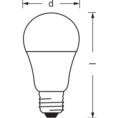 Żarówka LED E27 14W SMART+ WIFI CLASSIC A100 TW E 27 FR 1521lm 4058075485495 LEDVANCE (4058075485495)