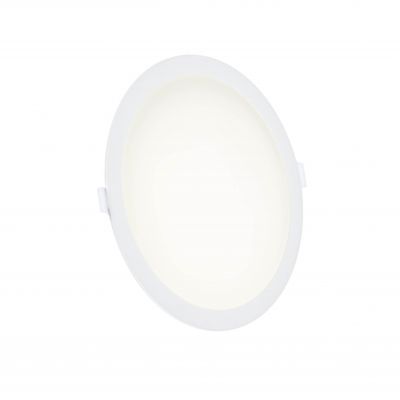 Oprawa lampa ALGINE ECO 2w1 natynkowa-podtynkowa DOWNLIGHT 18W NW 230V 110st IP20 IK06 223x35mm BIAŁY okrągła (SLI037029NW_PW)