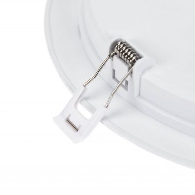 Oprawa lampa ALGINE ECO 2w1 natynkowa-podtynkowa DOWNLIGHT 18W NW 230V 110st IP20 IK06 223x35mm BIAŁY okrągła (SLI037029NW_PW)