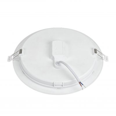 Oprawa lampa ALGINE ECO 2w1 natynkowa-podtynkowa DOWNLIGHT 18W NW 230V 110st IP20 IK06 223x35mm BIAŁY okrągła (SLI037029NW_PW)