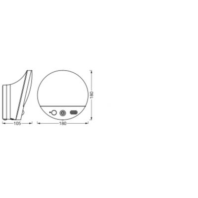 SMART OUTD WIFI ROUND CAMERA DG LEDVANCE (4058075564480)