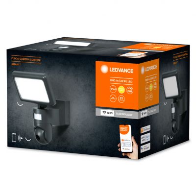 Naświetlacz LED 23W 2000lm 3000K Czujnik iamera HD SMART+ WIFI 4058075564626 4058075564626 LEDVANCE (4058075564626)