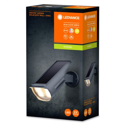 Lampa Ogrodowa Kinkiet Solarny RGBW IP44 Endura GARDEN SOLAR SPOT 4058075564169 LEDVANCE (4058075564169)