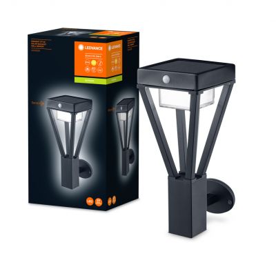 Kinkiet lampa elewacyjna ścienna Solarna 6W 550lm 3000K Czujnik ruchu Endura STYLE SOL WALL 4058075564541 LEDVANCE (4058075564541)