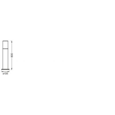 SMART OUTD WIFI PIPE 80CM RGBW DG LEDV LEDVANCE (4058075564220)
