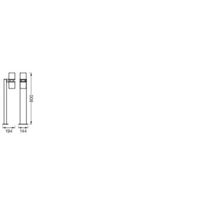 SMART OUTD WIFI UPDFLARE80CM RGBWDGLEDV LEDVANCE (4058075564343)