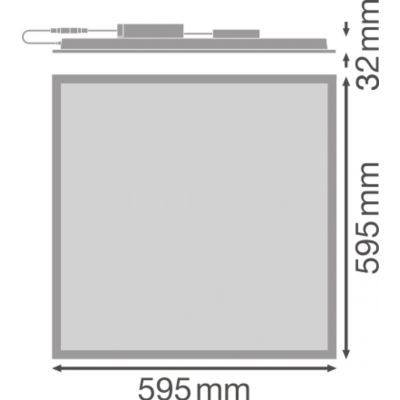 PANEL PERFORMANCE 600 ZIGBEE 36W 4000K LEDVANCE (4058075522824)