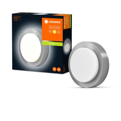 Kinkiet lampa elewacyjna ścienna 8W 370lm 3000K Endura STYLE DISC WALL 4058075564121 LEDVANCE (4058075564121)