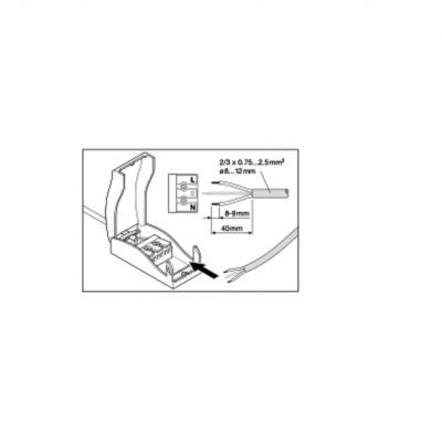 Oprawa uliczna LED STREETLIGHT FLEX MEDIUM 58W 730 RV25ST ALW 4058075552333 LEDVANCE (4058075552333)