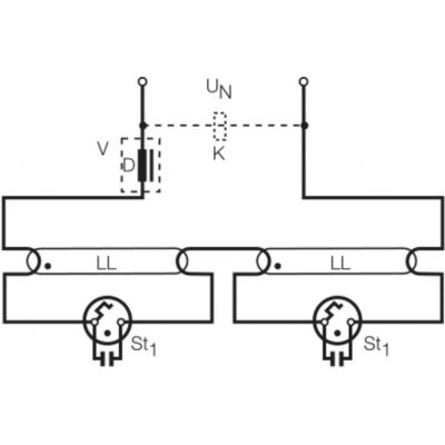 Ledvance Zapłonnik - ST 151/220-240 UNV1 OSRAM (4050300012803)