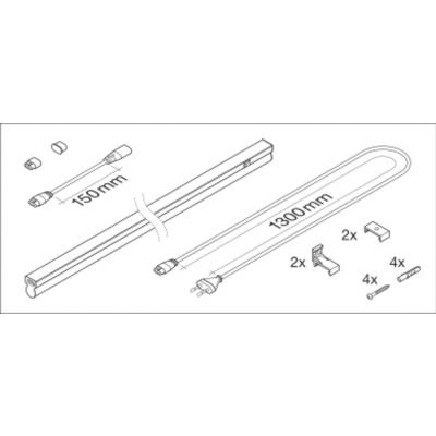 Oprawa LED LINEAR COMPACT SWITCH 900 12 W 3000 K 4058075106192 LEDVANCE (4058075106192)