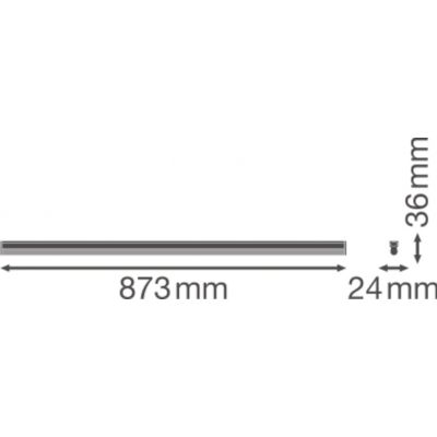 Oprawa LED LINEAR COMPACT HIGH OUTPUT 900 15 W 3000 K 4058075106239 LEDVANCE (4058075106239)