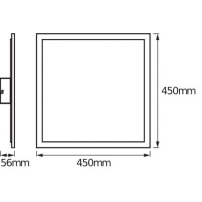 Panel LED 28W RGB SMART+ WIFI PLANON PLUS 450X450 4058075525221 LEDVANCE (4058075525221)