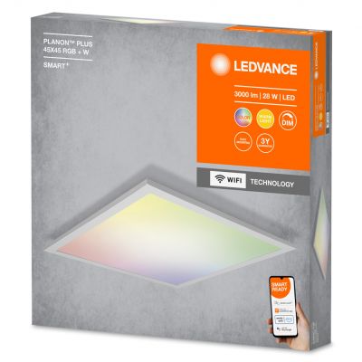 Panel LED 28W RGB SMART+ WIFI PLANON PLUS 450X450 4058075525221 LEDVANCE (4058075525221)