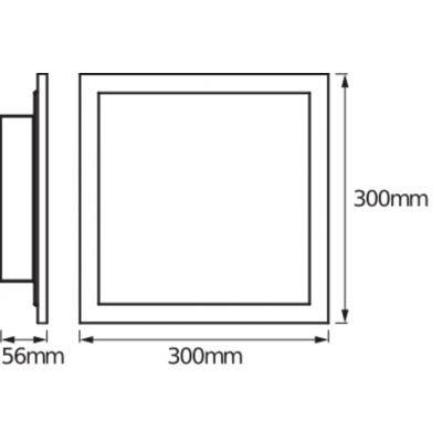 Panel LED 20W CCT SMART+ WIFI PLANON PLUS 300X300 4058075525313 LEDVANCE (4058075525313)