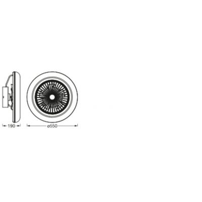SMART WIFI CEILING FAN RD REM TW WT LEDVANCE (4058075572553)