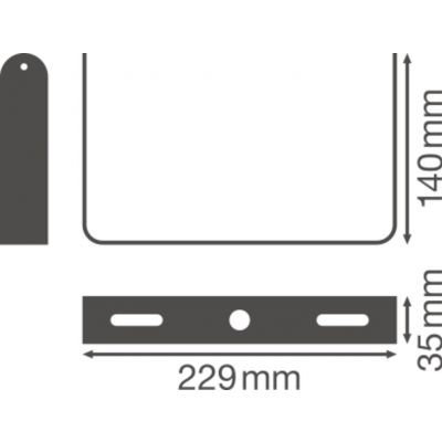 Uchwyt HIGH BAY VALUE BRACKET 200W 5X1 4058075423398 LEDVANCE (4058075423398)
