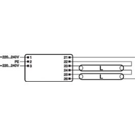 Statecznik elektroniczny QTP5 2X14-35 4008321329073 LEDVANCE (4008321329073)