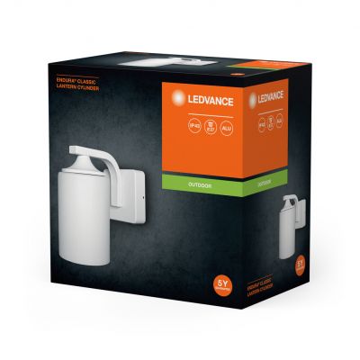 Kinkiet Lampa Elewacyjna Ścienna E27 Biała Endura CLASSIC Lantern 4058075392649 LEDVANCE (4058075392649)