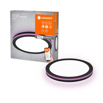 Plafon LED Lampa Sufitowa ORBIS CIRCLE 28W 2400lm RGB CCT 46cm SMART+ WIFI 4058075573833 LEDVANCE (4058075573833)