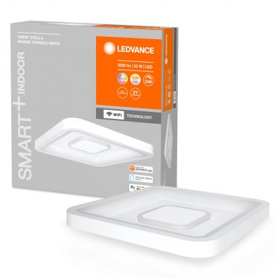 Plafon LED Lampa Sufitowa ORBIS STELLA 32W 3250lm RGB CCT 48,5cm SMART+ WIFI 4058075573390 LEDVANCE (4058075573390)