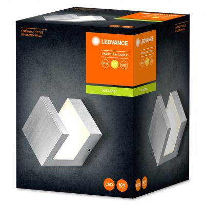 Kinkiet lampa elewacyjna ścienna nowoczesna 9W 3000K Endura Style PYRAMID 4058075477896 LEDVANCE (4058075477896)