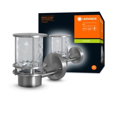 Kinkiet lampa zewnętrzna elewacyjna ścienna z czujnikiem ruchu E27 Endura Classic Post 4058075206540 LEDVANCE (4058075206540)