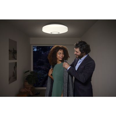 Plafon LED lampa sufitowa ORBIS Kite 18W 1400lm ciepła-zimna + RGB 34cm SMART+ WiFi 4058075495685 LEDVANCE (4058075495685)