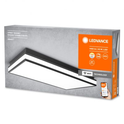 Plafon LED Lampa Sufitowa Natynkowa ORBIS MAGNET 42W 4200lm CCT 60x30cm SMART+ WiFi 4058075572775 LEDVANCE (4058075572775)