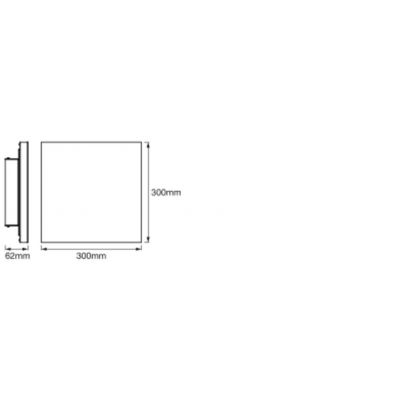 Panel LED 20W RGB+CCT SMART+ WiFi PLANON 300X300 4058075484351 LEDVANCE (4058075484351)
