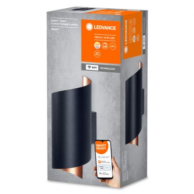 SMART WIFI ORBISW TWIST 230X127 TW BK LEDVANCE (4058075574090)