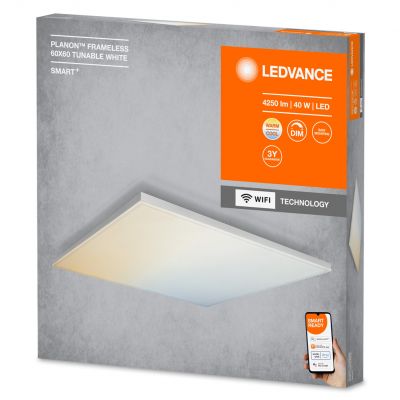 Panel LED 40W CCT SMART+ WiFi PLANON 600X600 4058075484436 LEDVANCE (4058075484436)