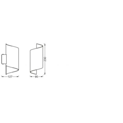 SMART WIFI ORBISW TWIST 230X127 TW WT LEDVANCE (4058075574151)