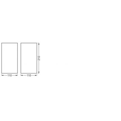 SMART WIFI ORBISW WOOD 210X110 TW WD LEDVANCE (4058075574298)