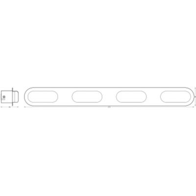 Lampa nad lustro LED łazienkowa ORBIS Duplo 27W 2800lm ciepła-zimna 57,5cm SMART+ WiFi 4058075573703 LEDVANCE (4058075573703)
