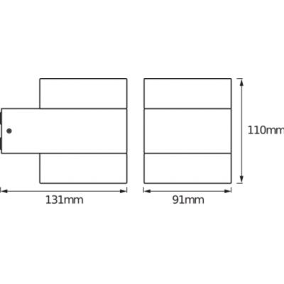 ENDURA STYLE UPDOWN PUCK 13W DG LEDV Oprawa zewnętrzna LEDVANCE (4058075205567)