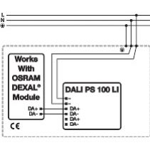 DALI PS 100 LI SYSTEM STEROWANIA LEDVANCE (4052899583221)