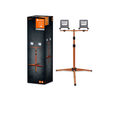 Naświetlacz LED 2x30W 2700lm 4000K IP65 Na Statywie WORKLIGHT TRIPOD Roboczy Przenośny 4058075213951 LEDVANCE (4058075213951)