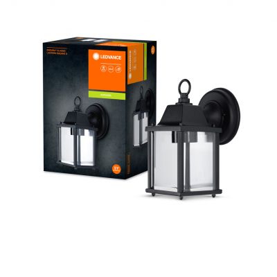 Kinkiet Ogrodowy LED E27 Oprawa Latarnia Czarna ENDURA CLASSIC LANTERN 4058075206625 LEDVANCE (4058075206625)