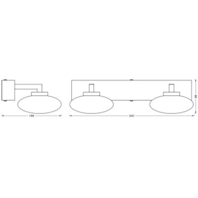 SMART WIFI ORBIS ELYPSE340 IP44 TW CR LEDVANCE (4058075573963)