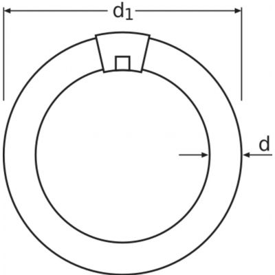 Świetlówka kołowa L 32 W/827 G10Q 4008321581129 LEDVANCE (4008321581129)