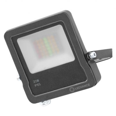 Naświetlacz LED 20W 1260lm RGB+W IP65 Czarny Smart+ WiFi Flood 4058075474628 LEDVANCE (4058075474628)