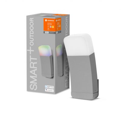 Kinkiet LED INTELIGENTNY 9W RGB+W Srebrny SMART+ WiFi CURVE 4058075478350 LEDVANCE (4058075478350)